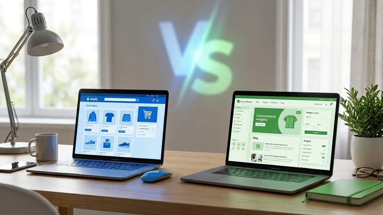 Shopify oder WordPress – Was ist besser für Ihren Online Shop?